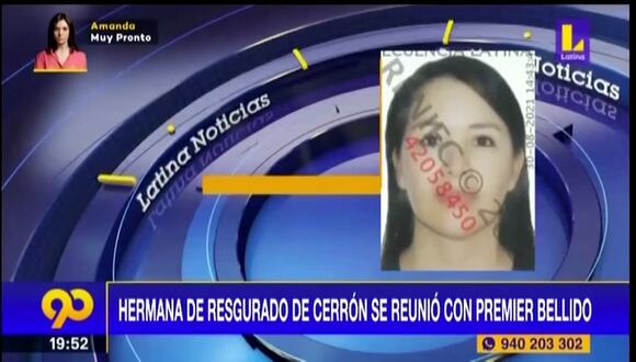 Hermana del resguardo de Cerrón se reunió con Bellido