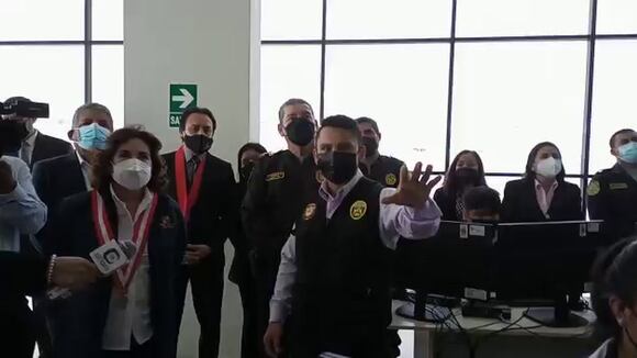 Elvia Barrios, presidente del Poder Judicial