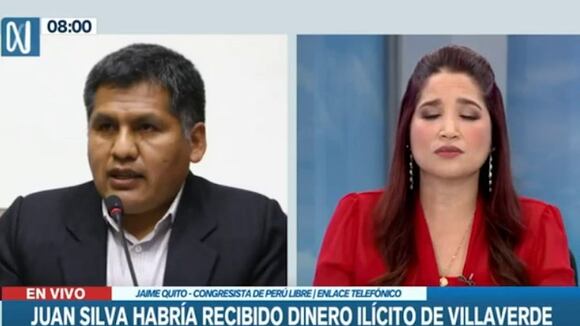 Declaraciones del congresista Jaime Quito