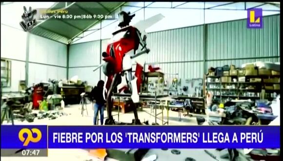 Fiebre por los 'Transformers'