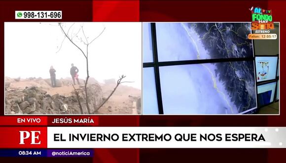 Senamhi: Invierno extremo nos espera