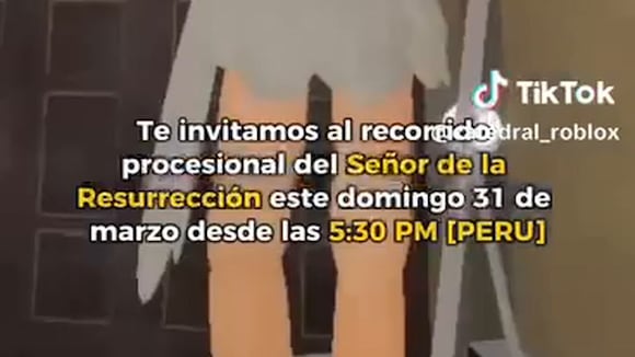 Semana Santa en servidores de Roblox