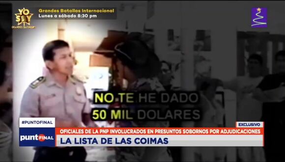 Reportaje: La lista de coimas