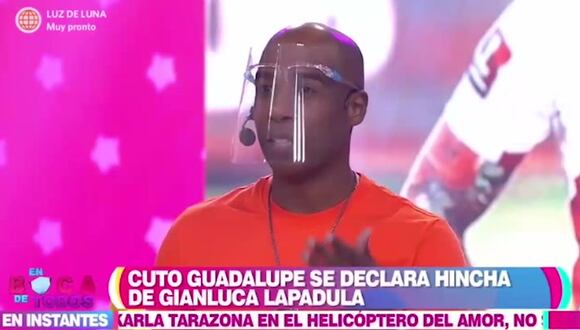 Cuto Guadalupe sobre "te amo" a Gianluca Lapadula
