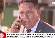 Esdras Medina genera polémica al referirse a autoridades como ‘reyes’ en discurso (VIDEO)