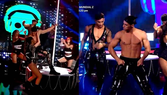 El Gran Show: Facundo Gonzalez realiza 'sexy dance' para salir de sentencia