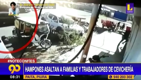 Hampones asaltan a familias y trabajadores en Piura