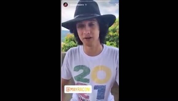 Vasco Madueño felicita a Mayra Goñi