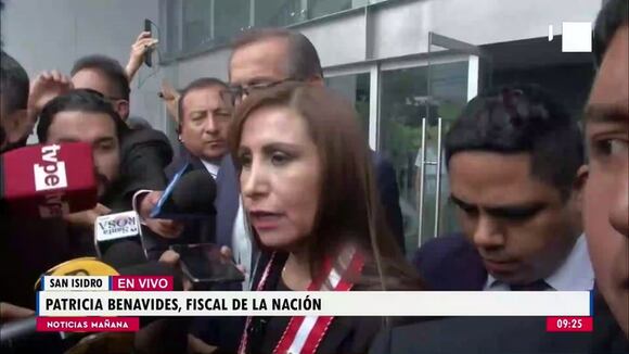 Declaraciones de Patricia Benavides