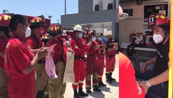 NCZP | Bombero venció la batalla contra la COVID-19