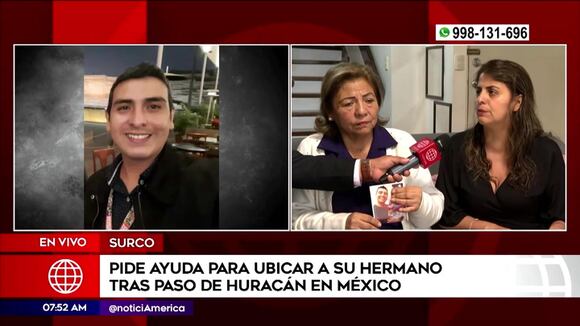 Peruano desaparece tras paso de huracán en México