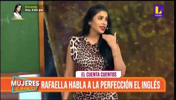 Maricarmen Marín aprendiendo inglés