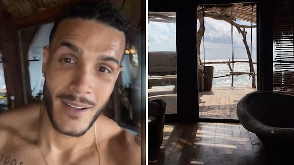 Mario Irivarren muestra hotel rústico donde se hospeda