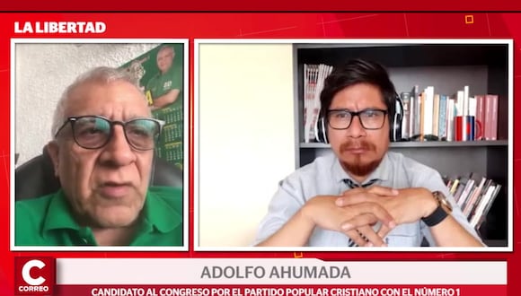 Entrevista al candidato al congreso Adolfo Ahumada | CORREO