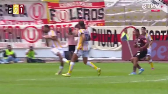 Primer gol de Edison Flores vs. Juan Pablo II (Video: L1MAX)