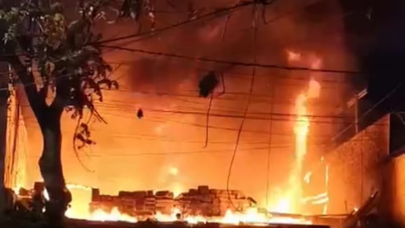 Incendio en vivienda de Trujillo