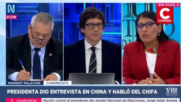 CORREO | Margot Palacios critica a Dina Boluarte por declaraciones en China