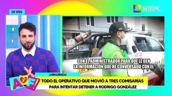 CORREO | Rodrigo González se quiebra EN VIVO en "Amor y Fuego" y agradece la amistad de Gigi Mitre