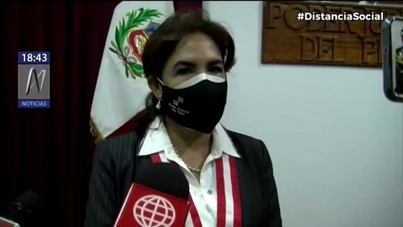 Declaraciones de la presidenta del Poder Judicial, Elvia Barrios