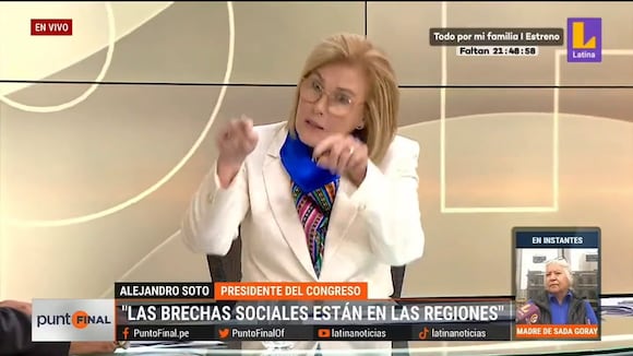 Declaraciones de Alejandro Soto sobre congresistas acusados de recorte de sueldos