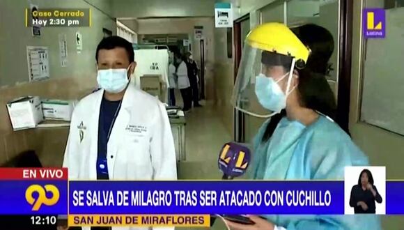 Joven fue atacado con cuchillo (Latina)