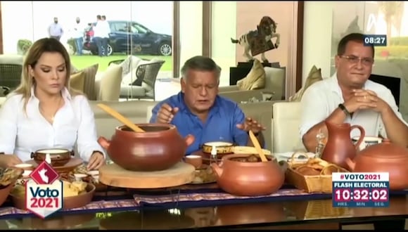 CORREO - Así fue el desayuno electoral de Cesar Acuña