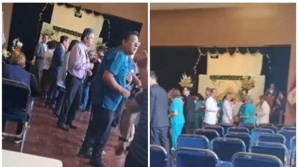 Arman fiesta en el hospital Carlos Alberto Seguín Escobedo de Arequipa