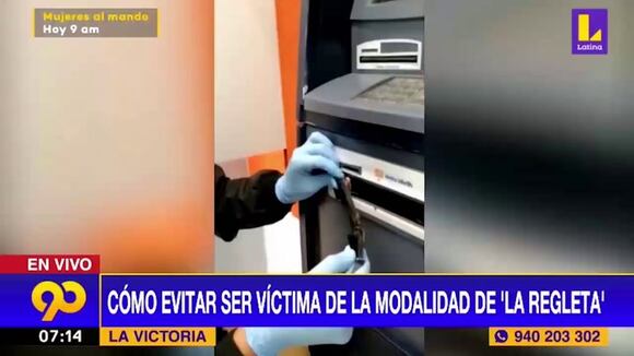 ¿Cómo evitar el robo en cajeros automáticos?