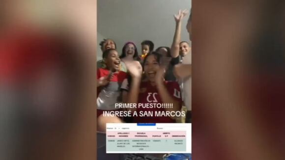 CORREO | Joven venezolana obtiene el primer puesto en examen de admisión de San Marcos