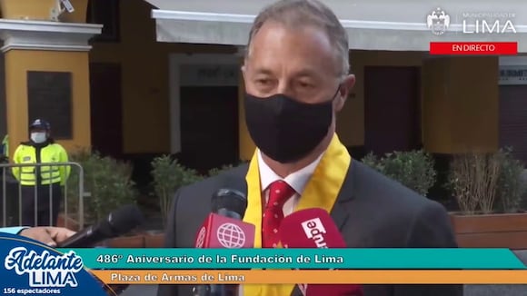 El alcalde de Lima participó de actividades por el aniversario de la ciudad capital. (Video: MML)