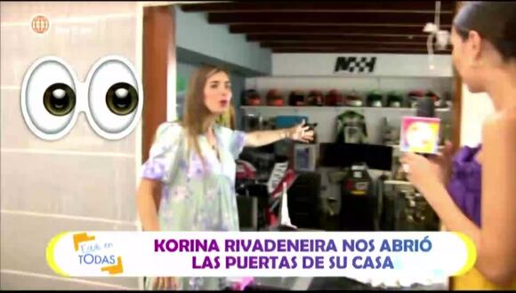 Korina Rivadeneira muestra su departamento