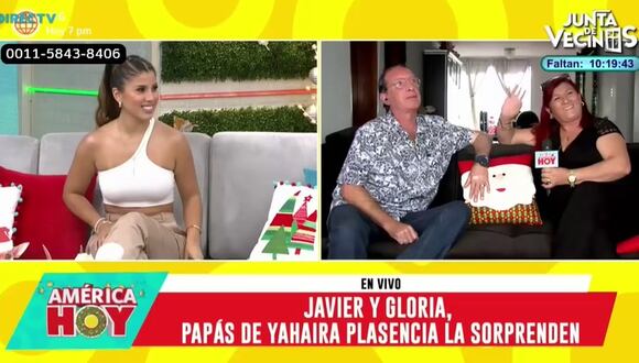 Enlace con los papás de Yahaira Plasencia