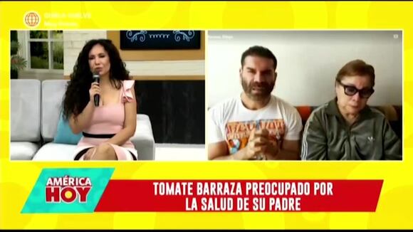 'Tomate' Barraza se quiebra al hablar de su padre