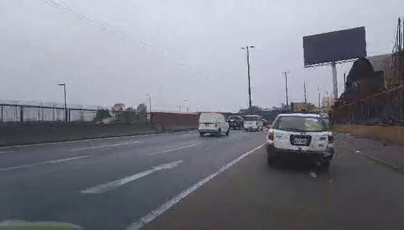 Esta es la situación en la avenida evitamiento