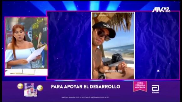 Magaly lee demanda de Aleska Zambrano contra Said Palao y se sorprende al enterarse cuánto gana al mes chico reality-TROME