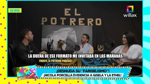 ¿Nicola revela que Gisela le cerró las puertas?: “Decía que no podía ir a su magazine porque era familiar”