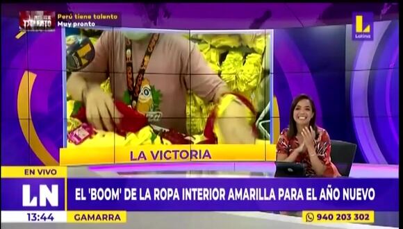 Vendedora que recomienda a conductora de TV la dieta de Melissa