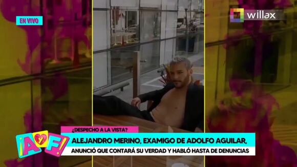 CORREO | Rodrigo González arremete contra Alejandro Merino, examigo de Adolfo Aguilar: ¿quién eres?