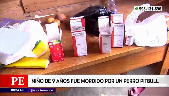 Menor atacado por perro pitbull