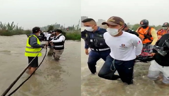 Rescatan cuerpo de mujer que fue arrastrado por el río Rímac | CORREO