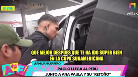 Paolo Guerrero se enoja tras ser consultado sobre su papel como padre