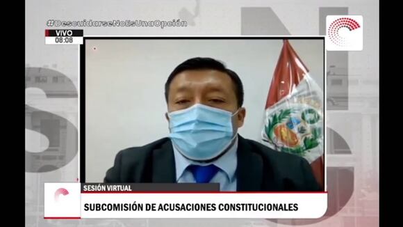 Jim Ali Mamani pidió que se priorice la eventual denuncia contra Martín Vizcarra. (Congreso)