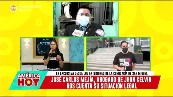 Melissa Paredes pregunta al abogado de Jhon Kelvin