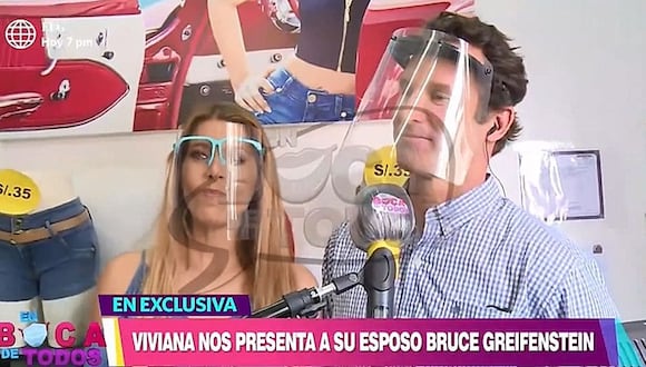 Viviana Rivasplata presentó a su esposo Bruce Greifenstein 24/09/2020