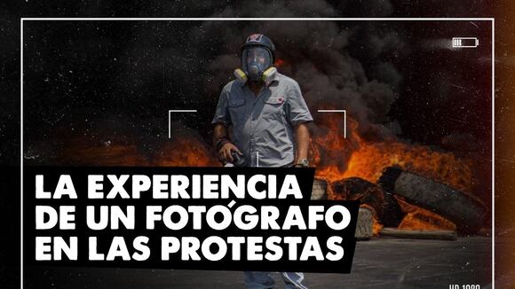 La experiencia de un fotógrafo desde el corazón de las protestas