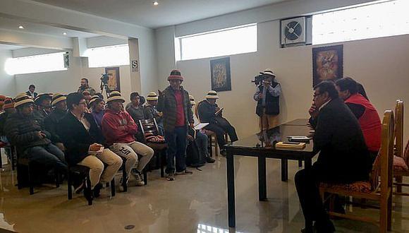 MTC y comunidad de Fuerabamba acuerdan iniciar evaluaciones para subsanar afectaciones prediales 