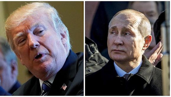 Donald Trump acusa a Vladimir Putin de envenenamiento a espía 
