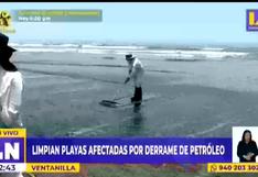 Alcalde de Ventanilla: “solamente han enviado 15 trabajadores para limpiar zona afectada por derrame de petróleo” 