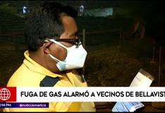 Fuga de gas alarmó a vecinos de Bellavista (VIDEO)