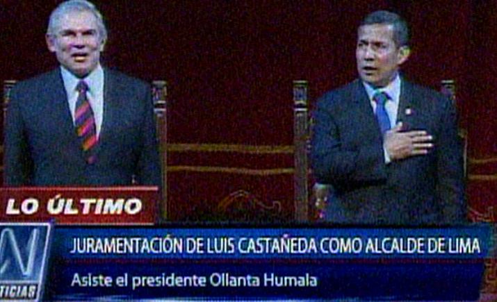 Ollanta Humala a Castañeda: "Lucho vamos a trabajar juntos ​porque Lima no puede parar" (Video)